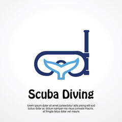 scuba diving club logo