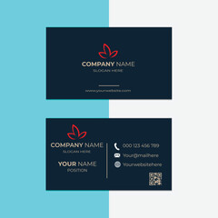 Modern business card template