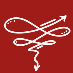 Vector drawing abstraction background geometric shapes