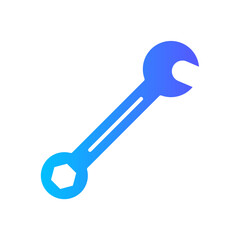 wrench gradient icon