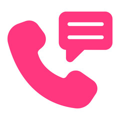 telephone gradient icon