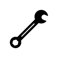 wrench glyph icon