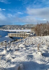 winter in the mountains
