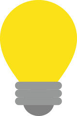 Vector Drawing Lamp Bright Light 