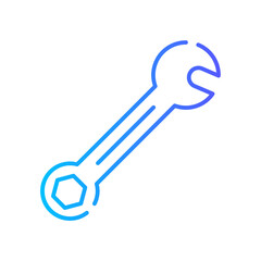 wrench gradient icon