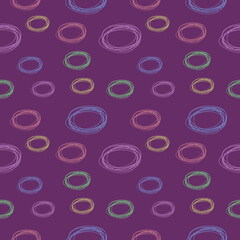 Seamless pattern design shape abstract doodle background illustration for digital and print
