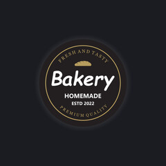 Fototapeta na wymiar Bread Badge Template or Bread Logo Icon.