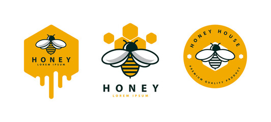 honey logo design