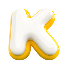 3D Letter K With Generative AI