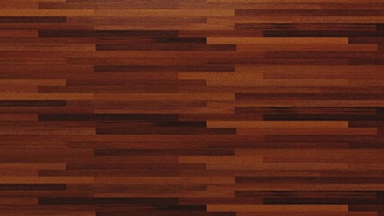 Seamless new wood plank brown parquet floor wall texture pattern for interior or background design. industry carpentry woodwork concept, 3D Rendering.
