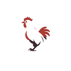 Feathered Friend: A Vector Art Chicken Logo