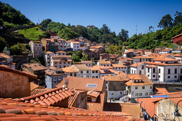 Fototapeta premium Cudillero fishing village in Asturias, Spain