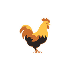 Feathered Friend: A Vector Art Chicken Logo