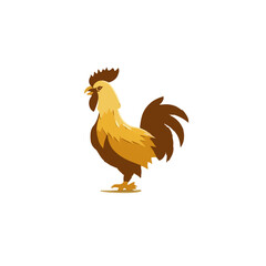 Feathered Friend: A Vector Art Chicken Logo