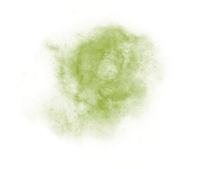 Obraz na płótnie Canvas Green powder abstract