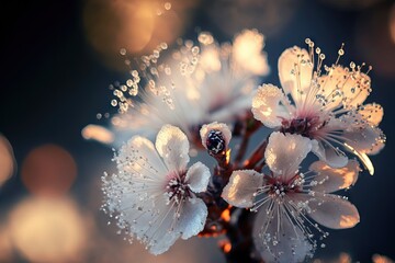 Kirschblütenzweig, Sakura - ai generiert