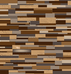 Fototapeta premium Decorative rocks texture background. Wood plank texture for background wallpaper color brown wooden pattern hardwood vintage wall abstract desk grain tile .