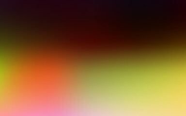 Dark orange vector gradient blur background.