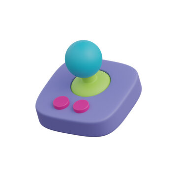 3d Retro Controller Game Icon