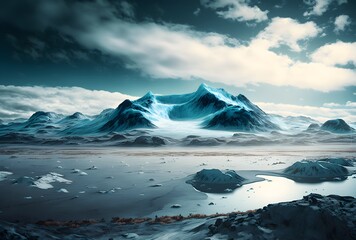 iceberg in polar regions
