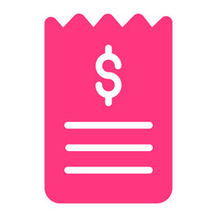 invoice gradient icon