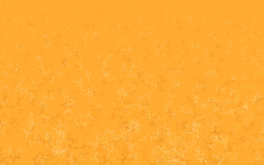 Light Orange vector template with artificial intelligence structure.