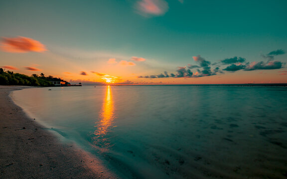 Sonnenuntergang auf den Malediven - Sunset in the Maldives