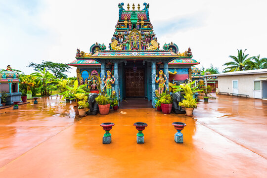 Temple Tamoul, la Possession, &icirc;le de la R&eacute;union 