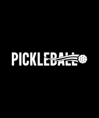 Pickleball illustration vector T-shirt design