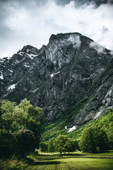 Fototapeta na wymiar Norwegen Berge 1