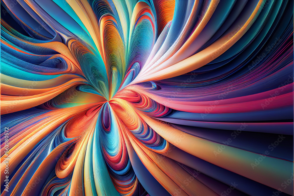 Poster wonderful abstract colourful line background. starburst dynamic wave. background pattern for design.