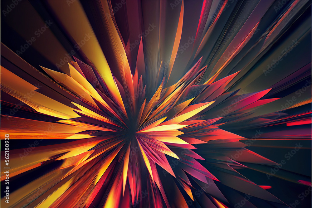 Poster wonderful abstract colourful line background. starburst dynamic wave. background pattern for design.