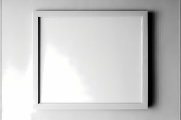 ﻿A white rectangular object - Generative AI