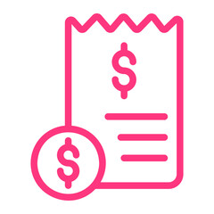 invoice gradient icon