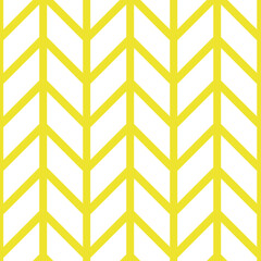 Yellow background chevron pattern seamless. Popular zigzag chevron grunge pattern on white background