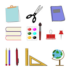 school stationery set