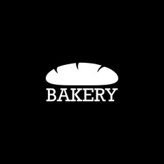 Obraz premium Bakeryi con isolated on black background.