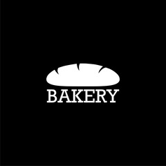 Bakeryi con isolated on black background.