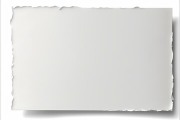 ﻿A white piece of paper - Generative AI