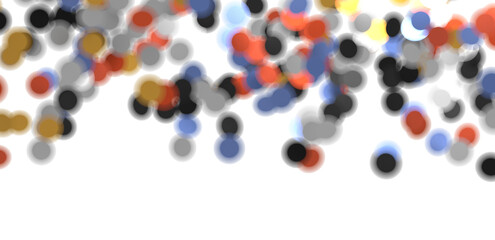 confetti png. Gold confetti falls from the sky.