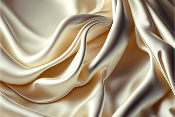 ﻿A close-up of a bunch of white spaghetti - Generative AI