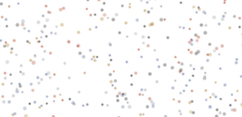 silver confetti explosion festive background