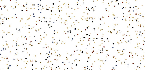 Multicolored paper confetti on transparent background. Realistic confetti flying. Colorful scattered items to holiday decorations.