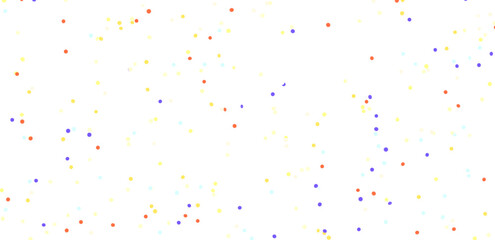 Multicolored paper confetti on transparent background. Realistic confetti flying. Colorful scattered items to holiday decorations.