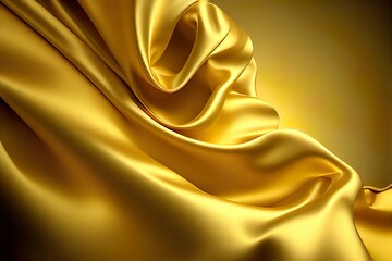 yellow silk background