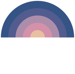 Illustration of a  rainbow