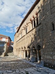 Captured moment of a Traveller in Macedonia.