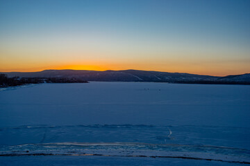 Sunrise in the Zhiguli mountains!