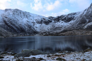 Snowdonia glyderau carneddau cwm idwal ogwen winter