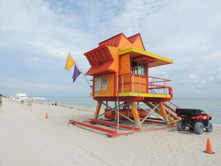Lifeguard Towers of Miami Beach